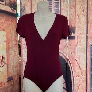 Womens short sleeve body suit